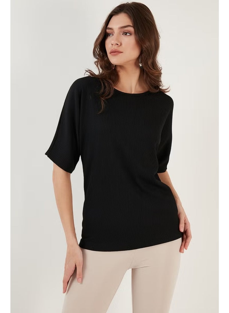 Lela Bürümcük Relaxed Cut Crew Neck Blouse Women's Blouse 5864975 - Image 2